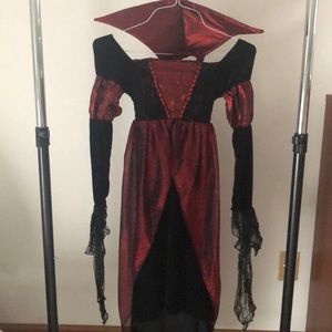 Girls Lady Dracula costume